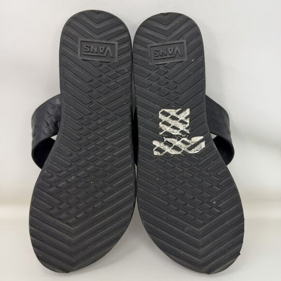 Vans Karina Rozunko Strap Mega Platform Sandals Black Women’s Size 8 - Picture 6 of 7